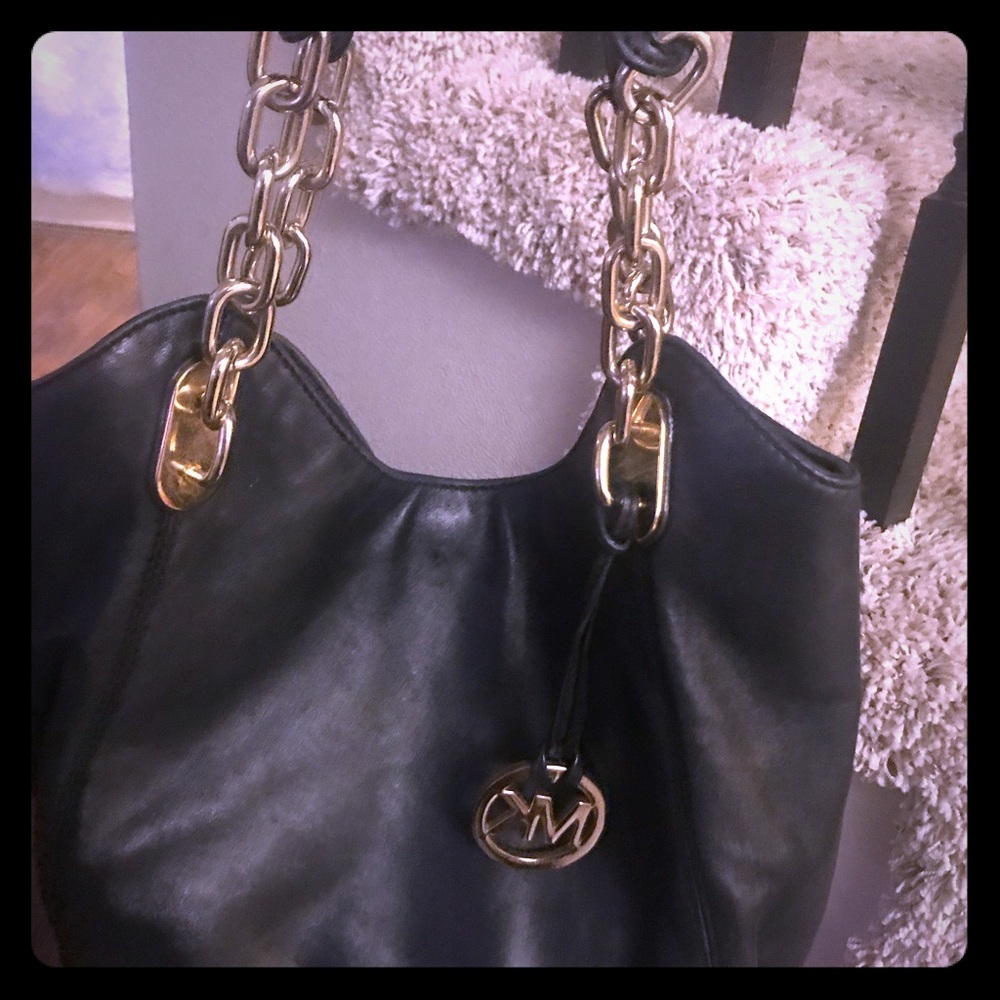 Like new lamskin micheal kors purse